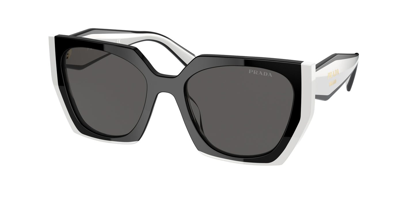 Prada 0PR 15WS Women's Sunglasses - Black Frame, Grey Lenses Sunglasses