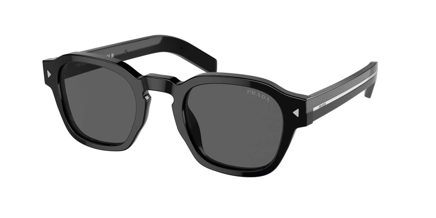 Prada PR A16S 16K731 Men's Sunglasses - Black Frame, Dark Grey Lenses