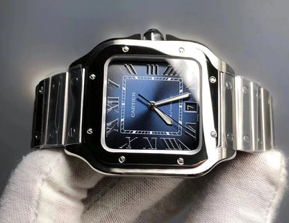 Cartier Santos de Cartier Blue Dial