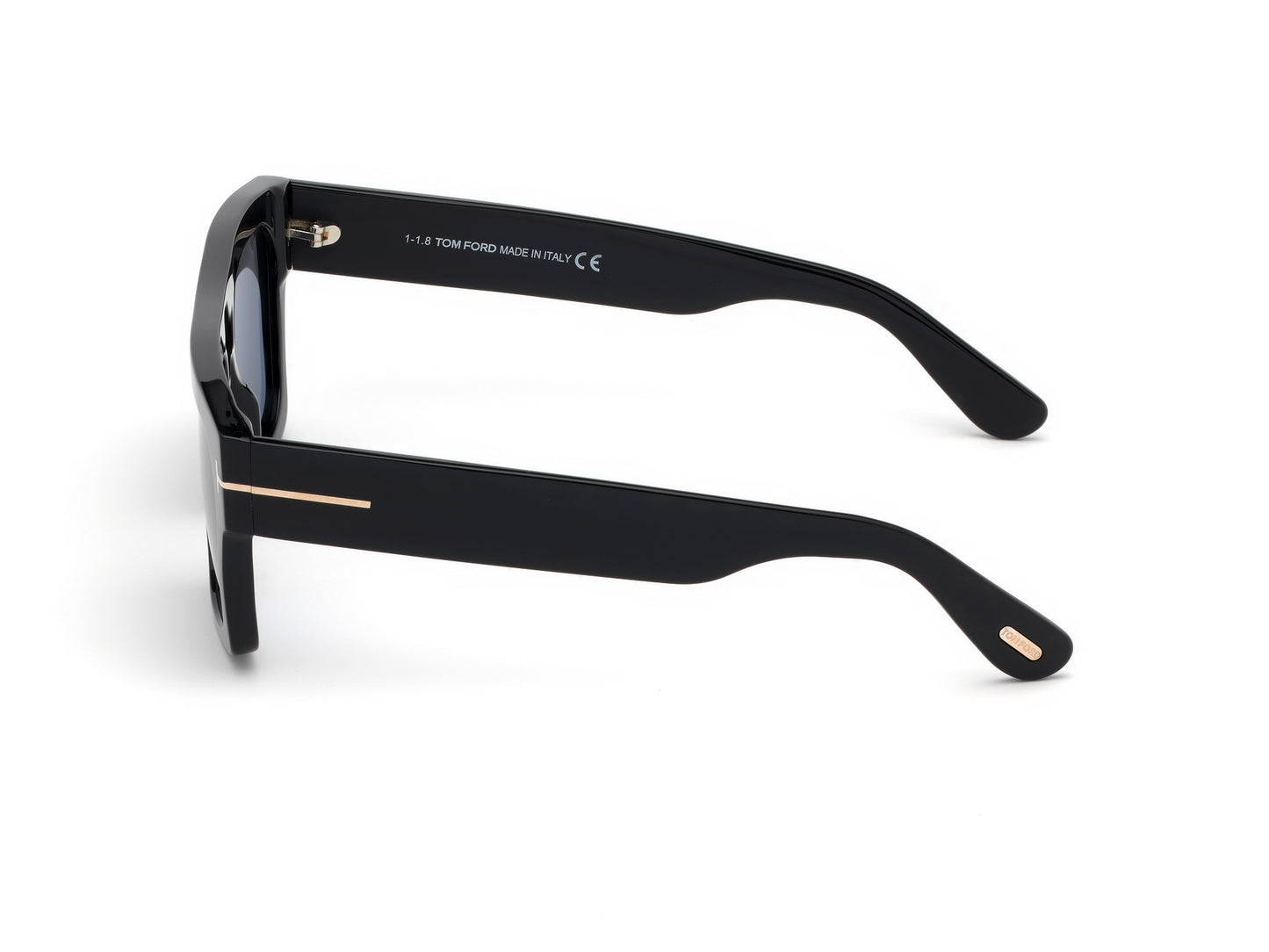 Tom Ford FT0711 01A Fausto Sunglasses for Men - Black