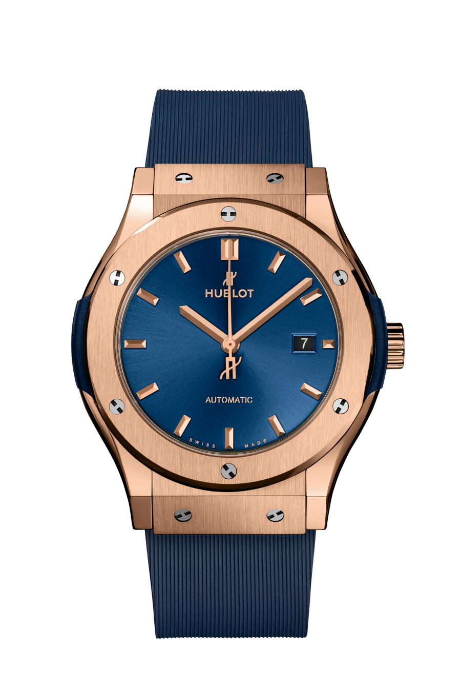 Hublot Classic Fusion Titanium Gold Blue
