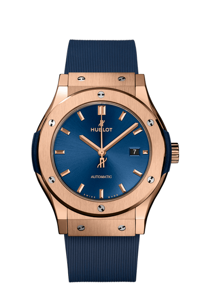 Hublot Classic Fusion Titanium Gold Blue