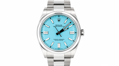 Rolex Oyster Perpetual Turquoise Dial