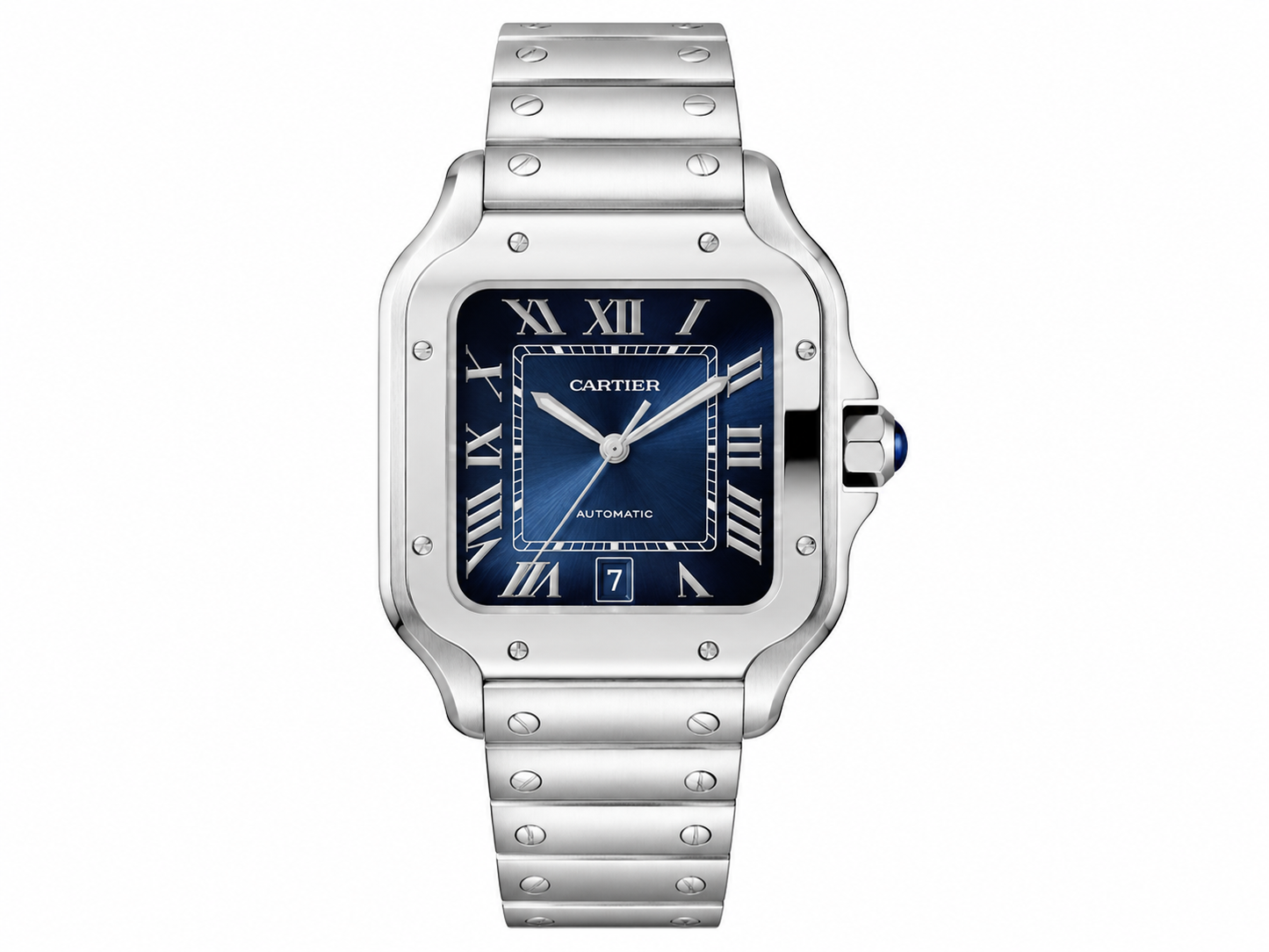 Cartier Santos de Cartier Blue Dial