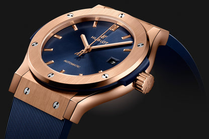 Hublot Classic Fusion Titanium Gold Blue