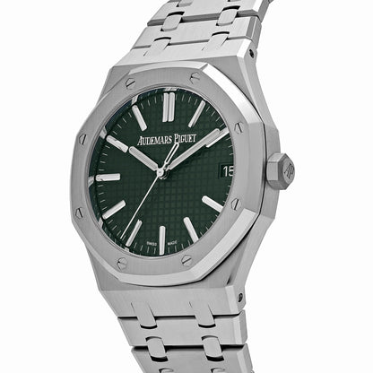 Audemars Piguet Royal Oak 3285 V3 – AAA+ 15510ST.OO.1320ST.09 Stainless Steel Green Dial (2025)