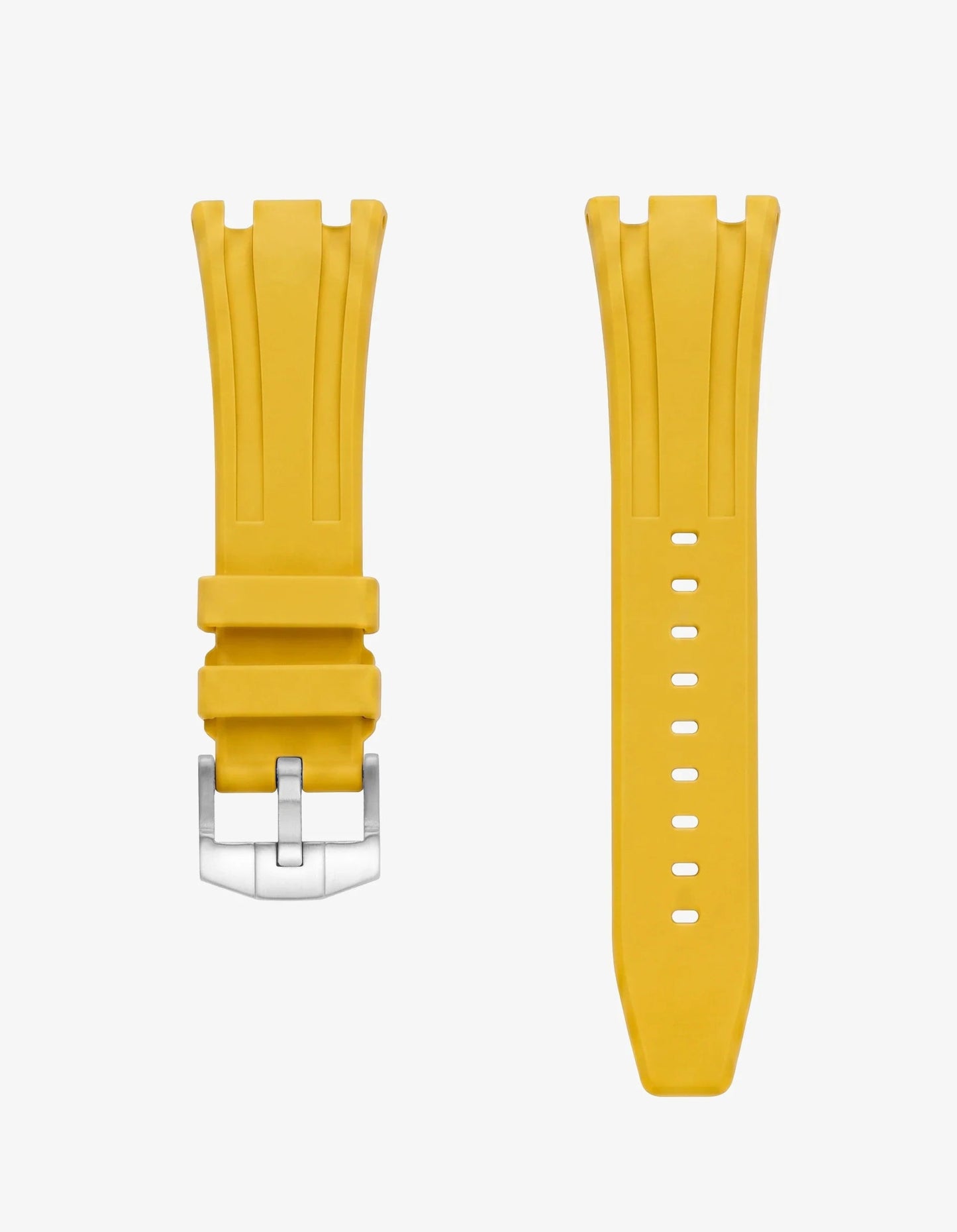 Rubber Strap Yellow For AP x Swatch Royal Pop