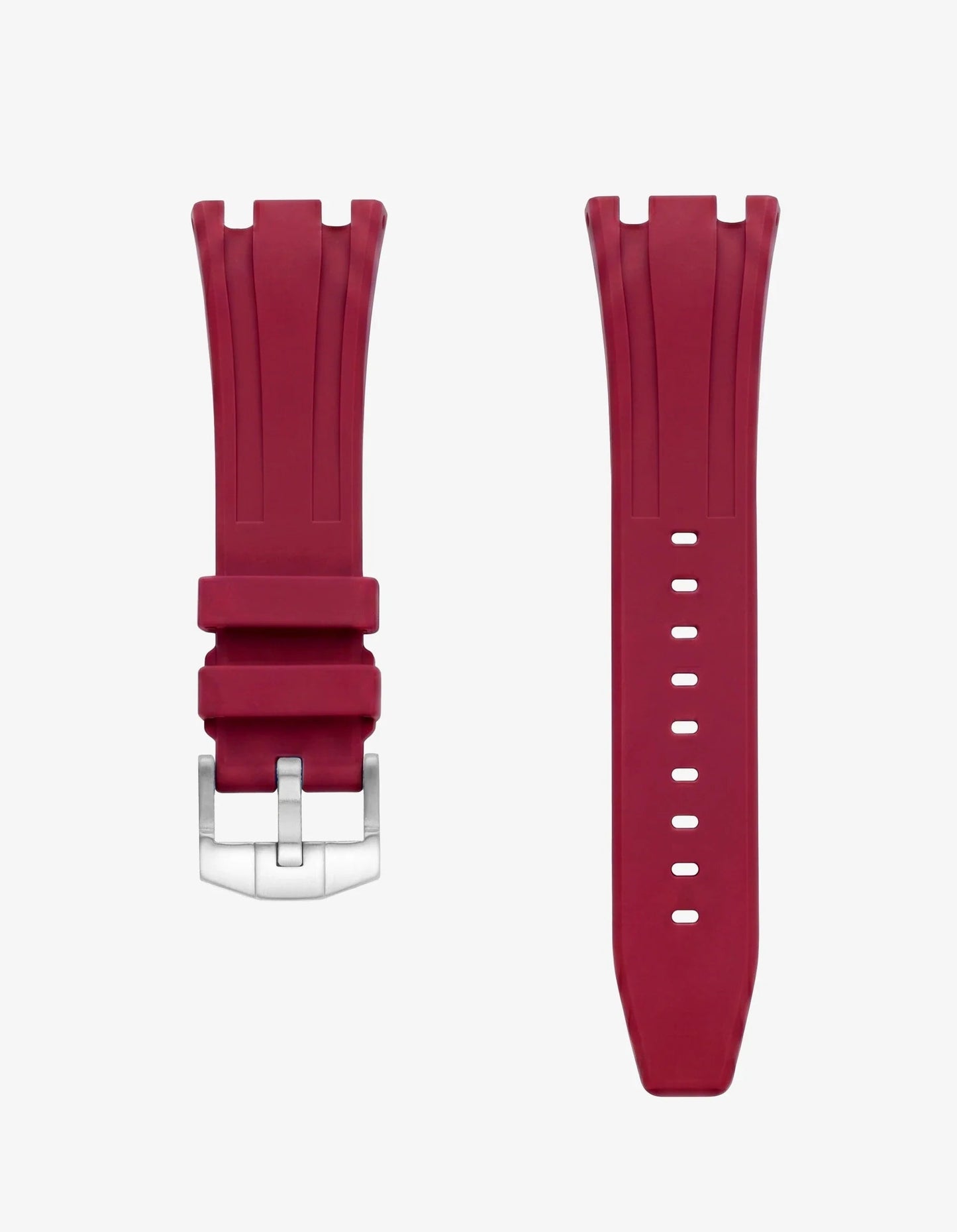Rubber Strap Dark Pink For AP x Swatch Royal Pop