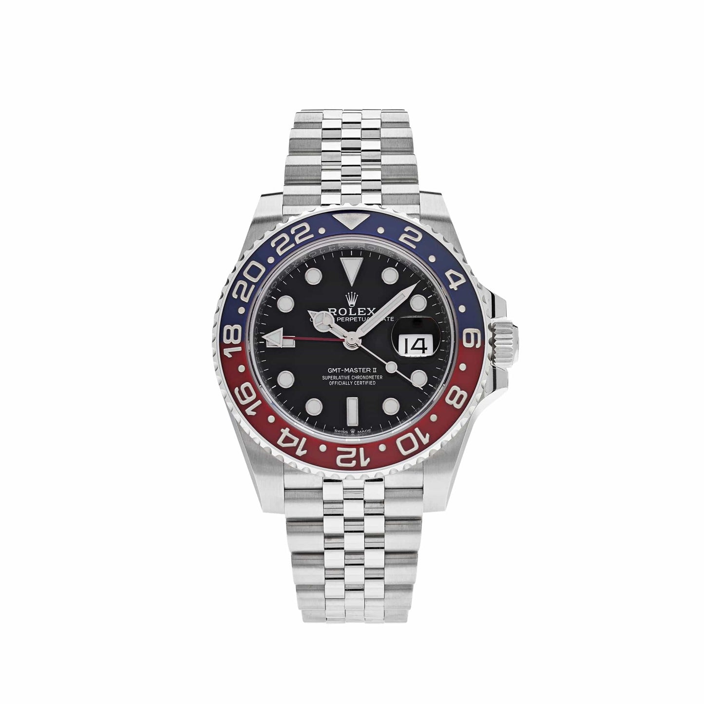 Rolex GMT-Master II 3285 V3 – AAA+ 126710BLRO 'Pepsi' Stainless Steel Black Dial Jubilee (2025)